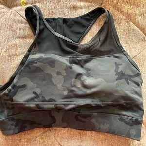 Camo XL All Star bra. EUC, has padding